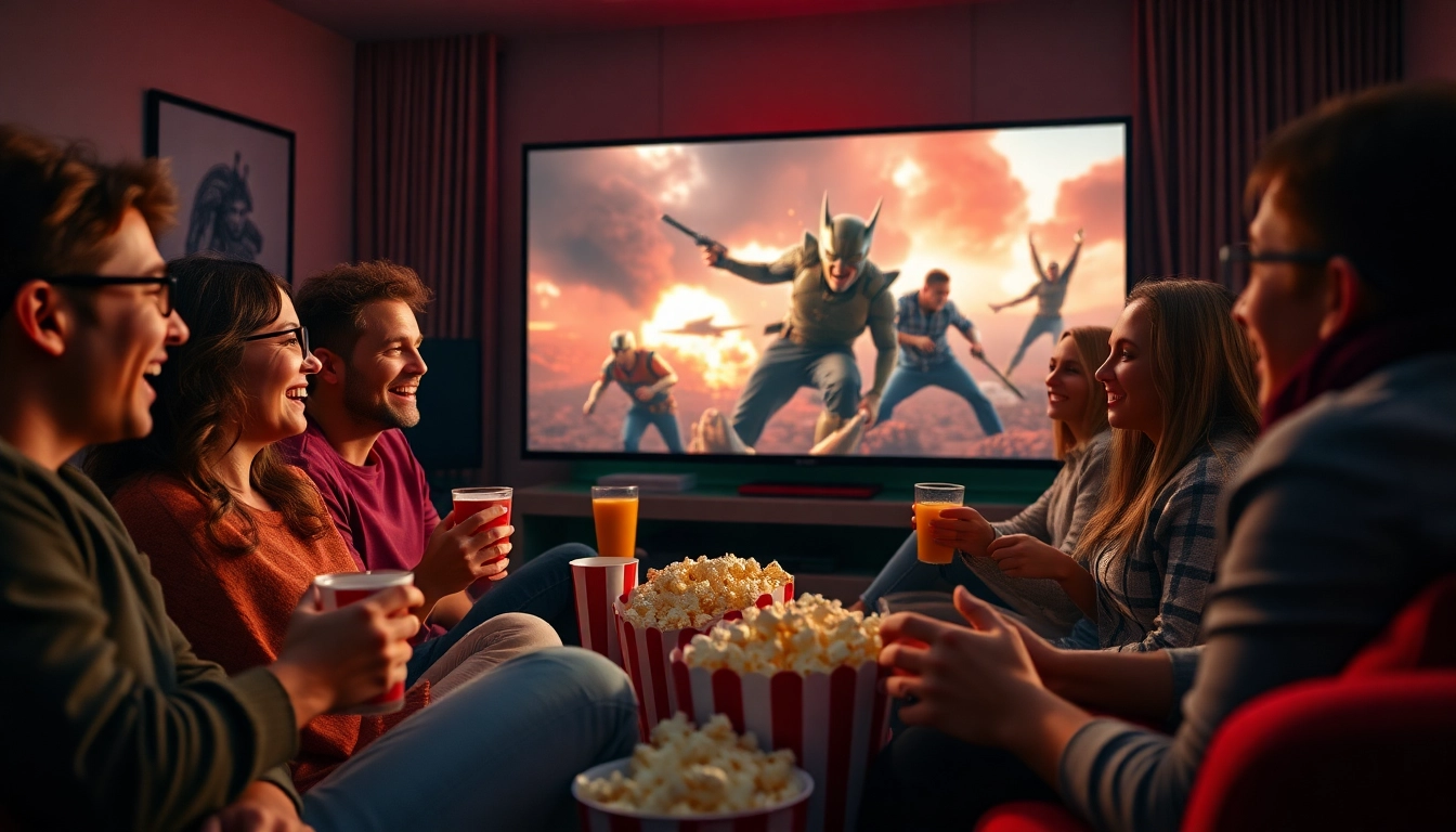 ชมภาพยนตร์กับเพื่อนๆ บน 11-hd.com พร้อมป๊อปคอร์นและบรรยากาศที่อบอุ่น
