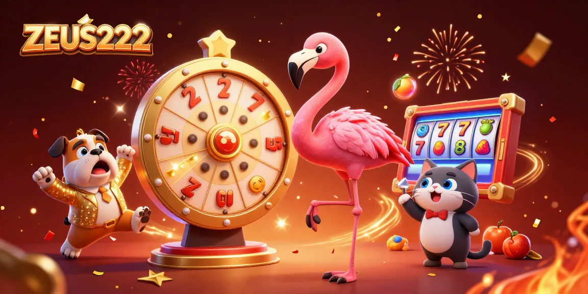 Menangkan hadiah besar di ZEUS222 dengan perputaran mesin slot yang mendebarkan dan simbol keberuntungan!