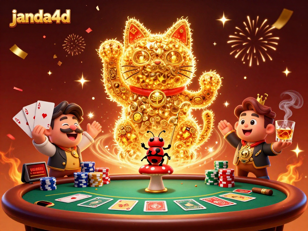 Menangkan hadiah menarik di janda4d dengan slot berkualitas tinggi dan simbol keberuntungan.