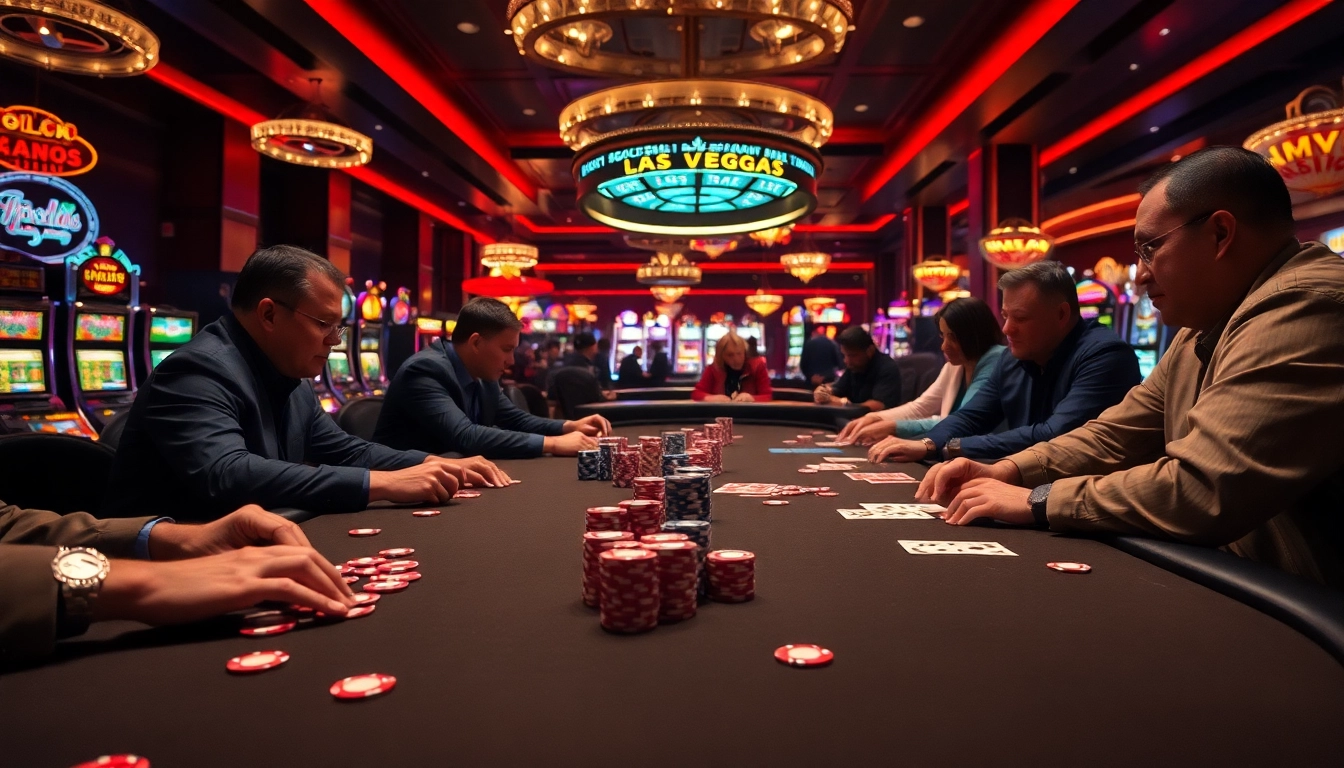 Menangkan taruhan di meja poker dengan vegas88 link di kasino yang megah.