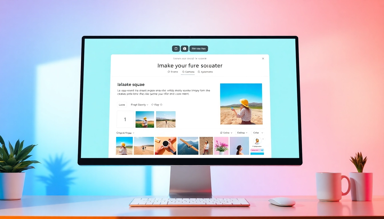 Make image square using an intuitive online tool for enhanced creativity and social media appeal.