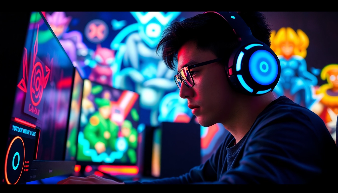 Experience excitement with daman games in vibrant gaming setup.