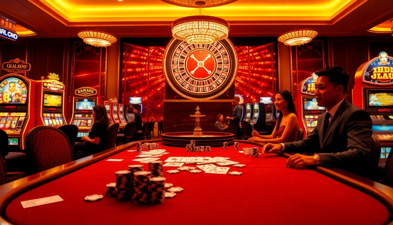 Experience the thrill at new88.gold with a luxurious casino scene featuring poker chips and roulette.