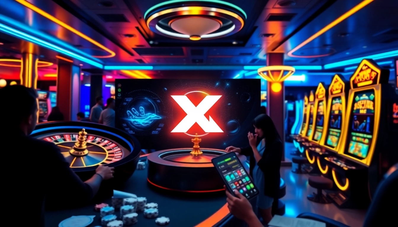 Dynamic online gambling experience on página inicial xxgg with casino elements and players betting.