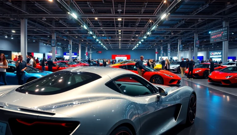 Explore the excitement of the Auto Cars Show featuring diverse modern automobiles.