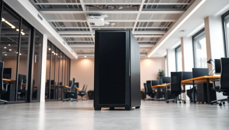 Servidor dedicado de alta calidad funcionando en un entorno tecnológico moderno.