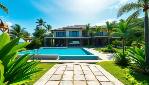 Experience luxury living at property pattaya with an elegant villa and tropical surroundings.