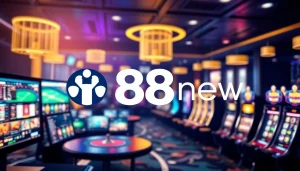 Engaging online gambling experience with 888new branding and secure interface.