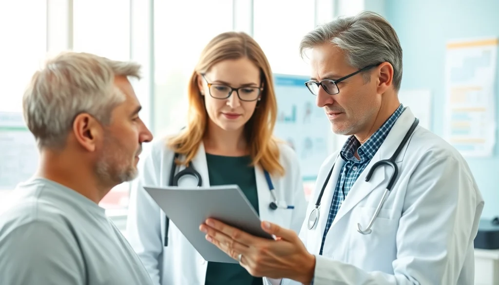 Engaging health consultation highlighting compassion and professionalism with reliable health advice.