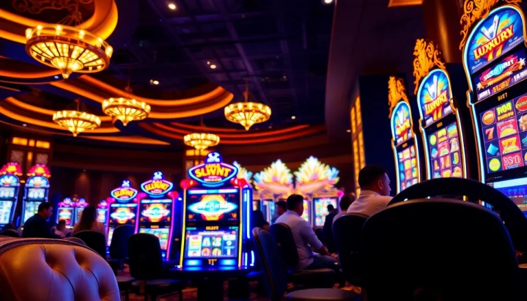 Menangkan jackpot dengan luxury777 slot di lingkungan kasino yang mewah dan penuh warna.