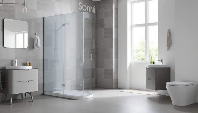Erleben Sie die Eleganz von Sonni sanitär in einem modernen Badezimmer mit stilvollen Armaturen.