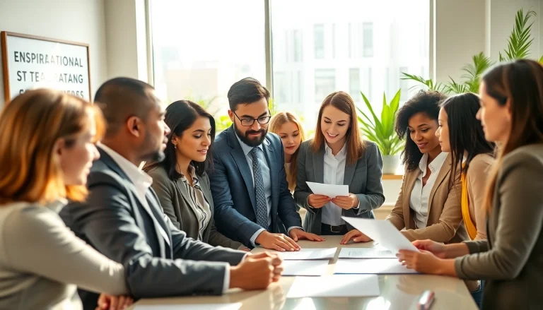 Explore new hire jobs in a collaborative office environment, capturing professional engagement.