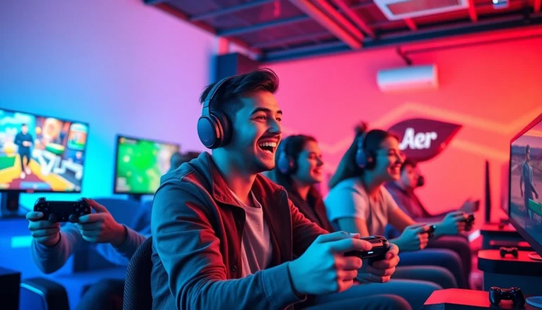 Tashangame players enjoying an exciting online gaming experience with vibrant gameplay.