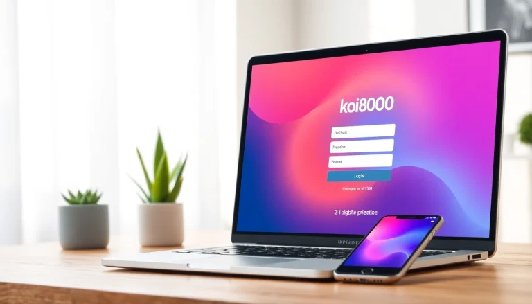 Permudah akses dengan koi800 login yang cepat dan sederhana di halaman login.