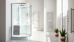 Erleben Sie sonni sanitär Produkte in einem modernen Badezimmerdesign.