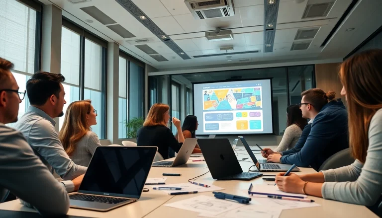 Participants engaging at a professional web design workshop, showcasing skills on https://fhpts.com.