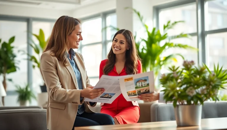 Engaging real estate consultation highlighting professional guidance on property listings.