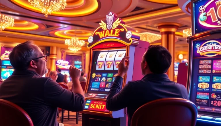 Menang besar dengan luxury138 slot di lingkungan kasino mewah dan bersemangat.