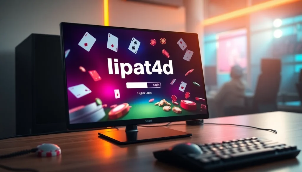 Masuk ke lipat4d login slot dengan antarmuka permainan yang dinamis dan modern.