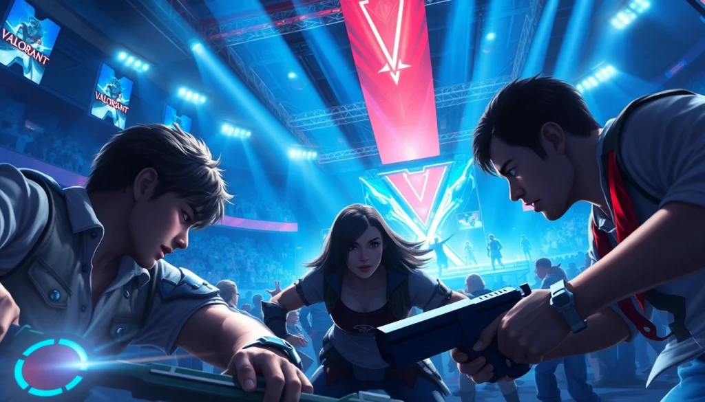 Experience the thrilling action of valorant download with competitive gameplay visuals.