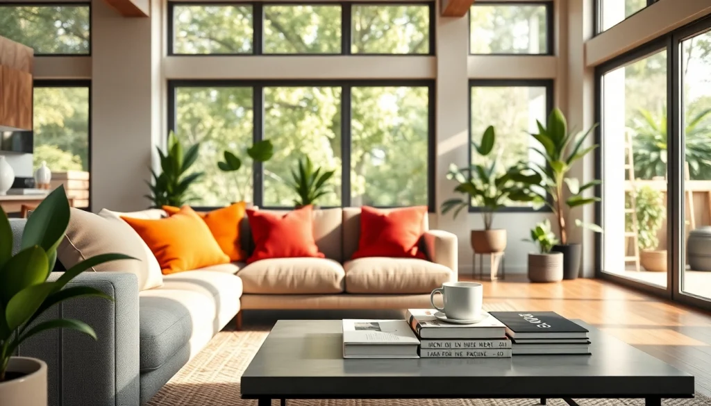 Transform your space with stylish decor at https://merithome.co.uk showcasing a cozy living room.