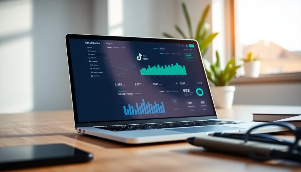 Boost engagement with TikTok SMM Panel features in a modern workspace setup.