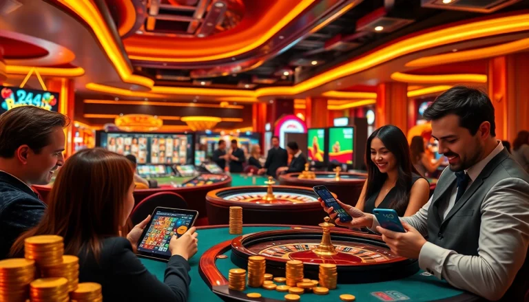 L444 enhances your online casino experience with a vibrant gaming interface and engaging slot machines.