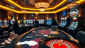 Engaging players enjoy high-stakes excitement at https://mm88.sh/ casino gaming tables.