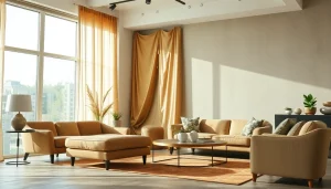 Kunst leer als elegante bekleding van meubels in een stijlvol interieur.