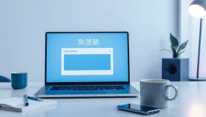 Experience seamless typing with 搜狗输入法下载 in a modern workspace setup.