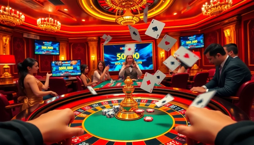 An exciting roulette game representing the liên minh okwin experience with players winning big.