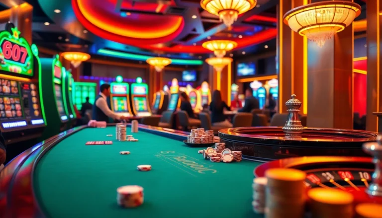 Experience excitement at the 67bet casino table with vibrant colors and engaging gameplay.