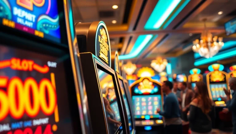 Melihat pengalaman slot deposit 5000 dengan kegembiraan para pemain di kasino.