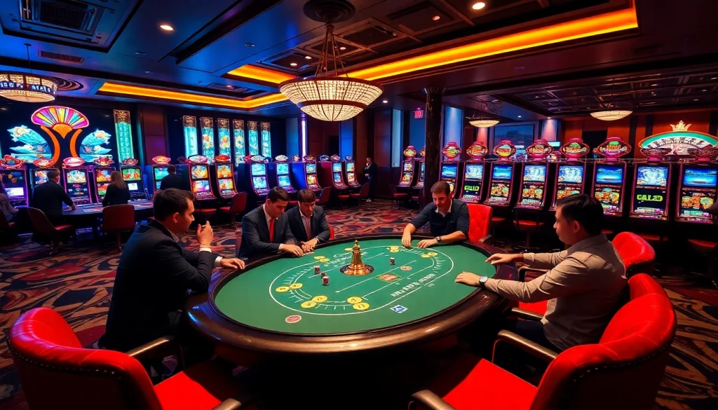 Winning at high-stakes poker in a luxury casino setting at https://rr88.se.net/ with thrilling slot machines.