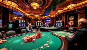 Experience excitement at 54BET as players engage in thrilling casino games.