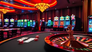 Experience thrilling games at https://f168.ing/ with luxurious poker tables and vibrant slot machines.