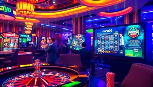 Nohu90 enhances online gambling with exciting casino games and a sophisticated platform experience.