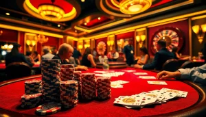 Experience high-stakes poker at https://superbetapp.com.br with vibrant casino elements and luxurious ambiance.