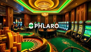 Explore the official Phlaro site with vibrant casino tables and engaging players in action.