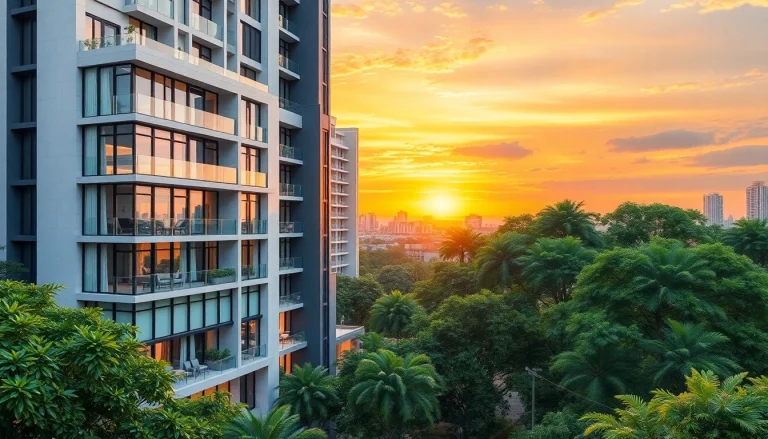 Showcase of the tampines st 95 ec executive condominium with modern architecture and lush surroundings.