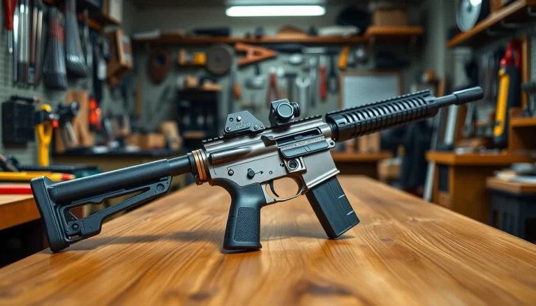 Showcase the super safety trigger for sale with its unique features in a workshop setting.