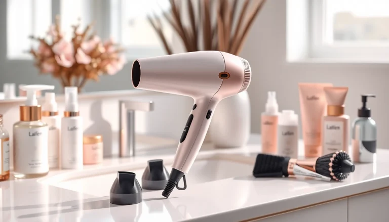 Experience the elegance and efficiency of the laifen swift special hair dryer with its unique design and features.