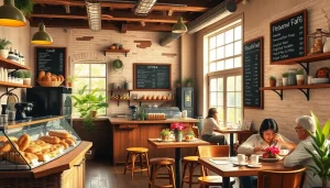 Penawaran lezat dari https://kingarthurcafe.com/menu ditampilkan dalam suasana kafe yang nyaman.