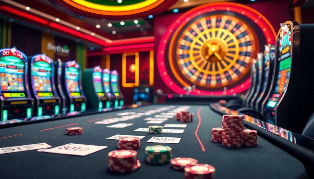 Place your bets at https://bl-555.io/ in this luxurious online casino scene filled with excitement and rich gambling experiences.