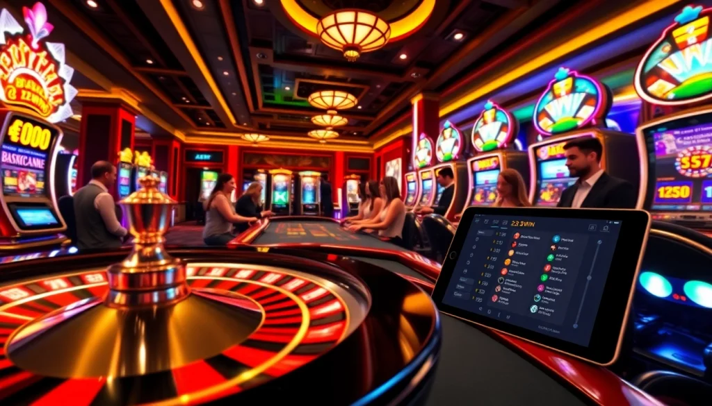 Win big at https://23win.ryukyu/ with a lively casino atmosphere showcasing roulette and blackjack games.