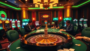 Place your bets at a dynamic casino with "data china" trends displayed, highlighting insights in a thrilling environment.