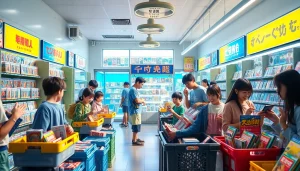 日本トレカセンターのトップ推奨を紹介し、活気あるトレーディングカード体験を捉える。