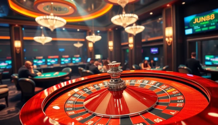 Experience thrilling gameplay at nhà cái jun88 with an exciting casino atmosphere.