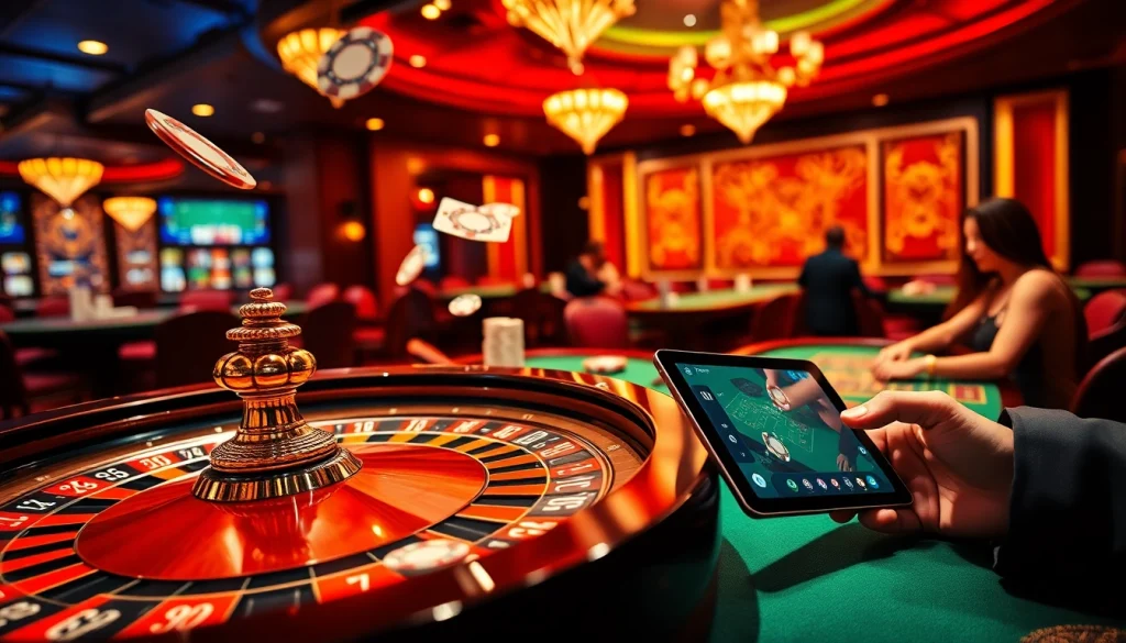 Experience the thrill of gambling and excitement when you xem tại shbet with vibrant casino elements.