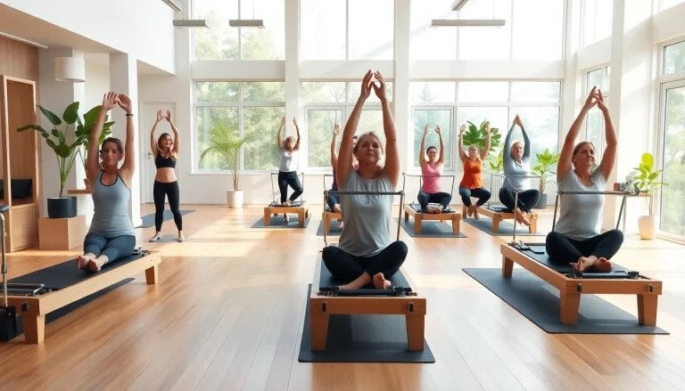 落ち着いたモダンなスタジオ環境でのおすすめピラティス実践。